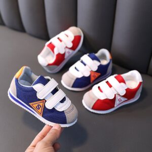 Children Kids Toddlers Boys Girls Soft Bottom Sports Casual Sneakers