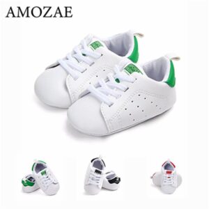 Baby Boys Simple Hollow Out Soft Bottom Lace Up Sneakers