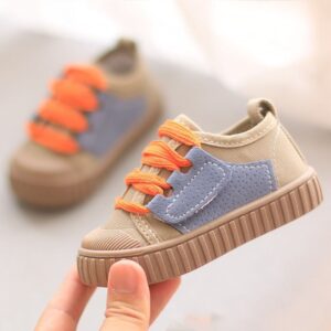 Kids Boys Casual Color Blocking Soft Bottom Sneakers