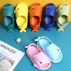 Kids Cute Cartoon Shark Soft Bottom Slippers