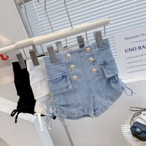 Kids Toddler Girls Fashion Casual Denim Shorts