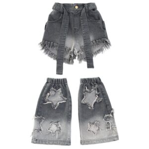 Kids Teen Girl Fashion Raven Jeans
