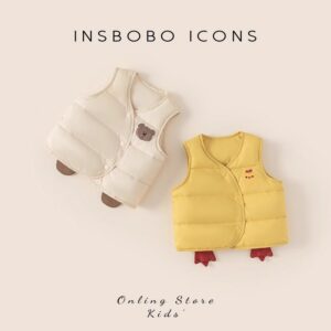 Kids Autumn And Winter Cute Sleeveless Down Vest