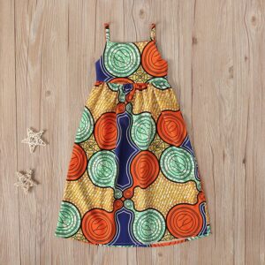 Girls Fashion Hemian Style Slip Dress