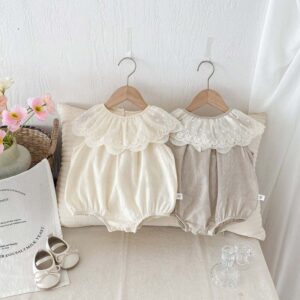 Kids Baby Girls Casual Cute Sleeveless Romper