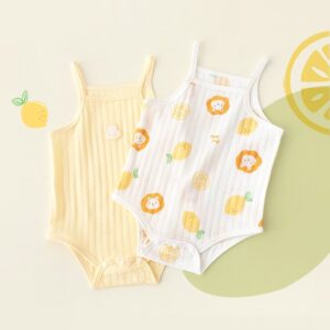 Baby Basic Print Sling Soft Romper