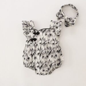 Baby Cotton Cheongsam Retro Romper