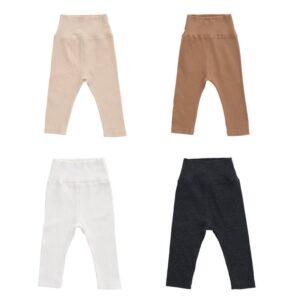 Baby Basic Simple Solid Color Leggings