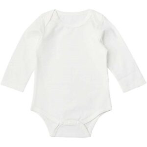 Baby Toddler Girl Boy Solid Color Long Sleeves Bodysuit