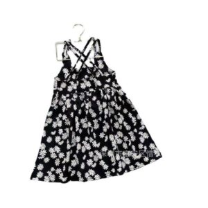 Girls Little Daisy Floral All Over Print Slip Dress