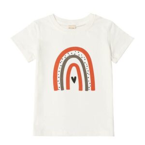 Girls Fashion Round Neck Short-sleeves T-Shirt