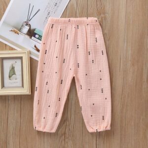 Hot Sale Baby Infant Toddler Plant Dot Print Casual Pant