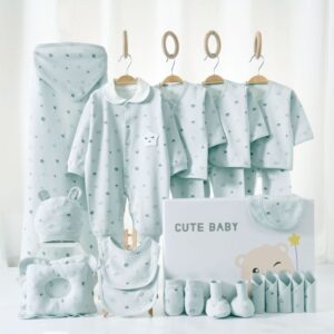 24Pcs Baby Cotton Newborn Supplies Set Gift
