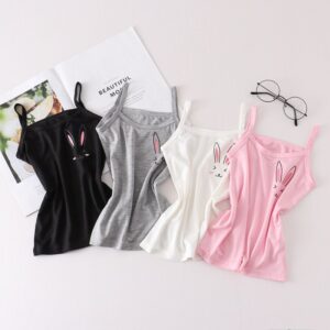 Children Kids Baby Fashion Girls Casual Basic Sleeveless Print Vest