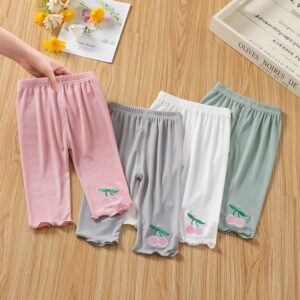 Children Kids Baby Fashion Girls Casual Basic Leggings Shorts