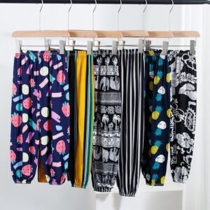 Children Kids Baby Fashion Girls Boys Casual Basic Cartoon Rabbit Print Pants