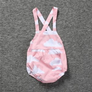 Toddlers Newborn Baby Fashion Girls Basic Casual Sleeveless Print Bodysuit