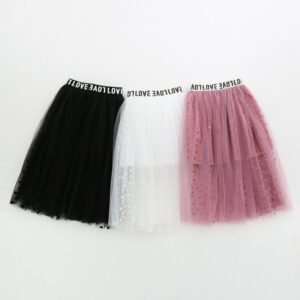 Children Kids Baby Fashion Girls Mesh Tutu Skirt