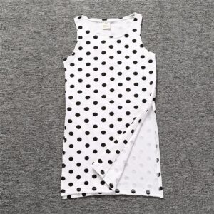 Children Kids Baby Fashion Girls Basic Casual Sleeveless Print Dress