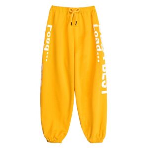 Children Kids Baby Fashion Girls Boys Letter Print Casual Pants