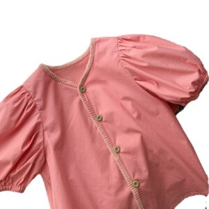 Children Kids Baby Fashion Girls Puff Sleeve Sweet Top And Floral Shorts 2pcs Set