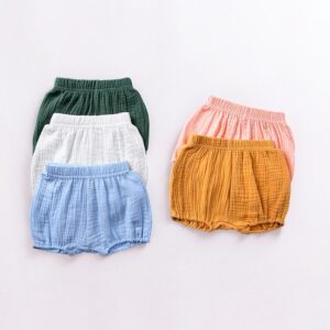 Kids Baby Girl Boy Fashion Candy Bread Shorts