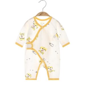 Baby Basic Thin Tiger Print Cotton Soft Romper