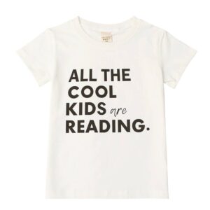 Kids Simple Letter Pattern Casual T-Shirt