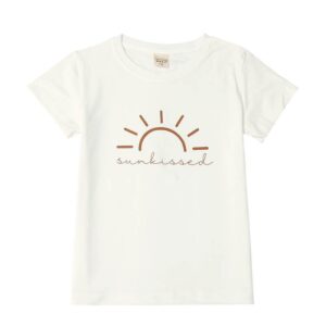 Girls Simple Short-sleeves T-Shirt