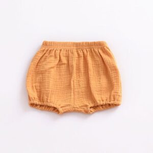 Hot Sale Baby Infant Toddler Cotton Solid Color Soft Shorts
