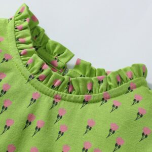 Kids Toddler Girls Casual Cute Tiny Flower Short Sleeve Dress