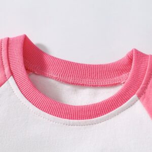 Kids Toddler Girls Casual Rainbow Short Sleeve T-Shirt Shorts Sets