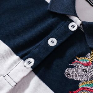 Kids Toddler Girls Casual Cute Short Sleeve Lapel Dress