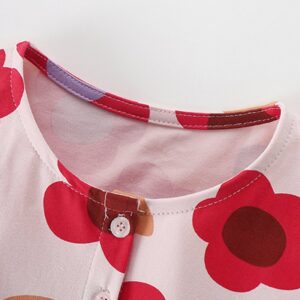 Children's Fashion Floral Printed Dress