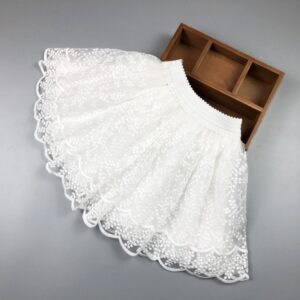 Girls Fashion Solid Color Lace Lace Tutu Dress