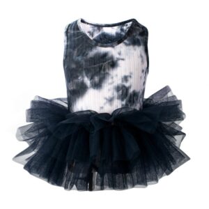 Kids Girls Solid Color Tutu Ballet Dress