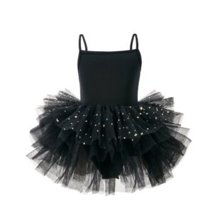 Ballet Sequin Tutu Skirt Kids Girls Dance Dress