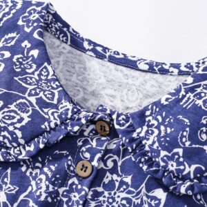 Kids Toddler Girls Casual Cute Floral Short Sleeve Dress