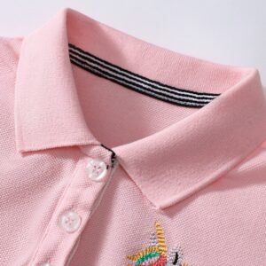 Kids Toddler Girls Casual Cute Short Sleeve Lapel Dress