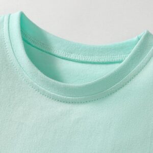 Kids Toddler Girls Casual Cartoon Print Short Sleeve T-Shirt Trousers Sets