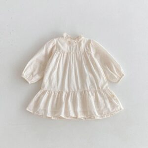 Kids Toddler Girls Casual Cute Long Sleeve Dress