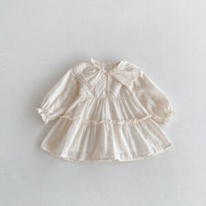 Kids Toddler Girls Casual Cute Long Sleeve Dress