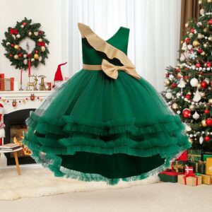Kids Toddler Girls Casual Party Christmas Sleeveless Mesh Tutu Dress