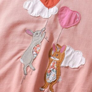 Kids Toddler Girls Spring Autumn Casual Cute Cartoon Print Long Sleeve Sweatshirts Pants Sets