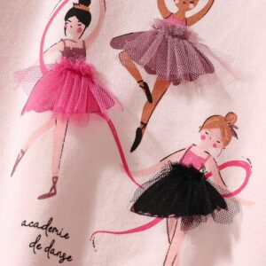 Kids Toddler Girls Casual Cute Cartoon Long Sleeve Sweatshirts Pants Sets