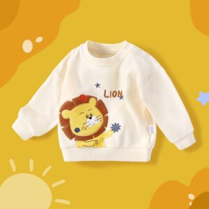 Kids Toddler Boys Girls Spring Autumn Casual Cute Cartoon Print Long Sleeve Sweatshirts