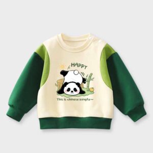 Kids Toddler Boys Girls Casual Cute Cartoon Print Long Sleeve Sweatshirts