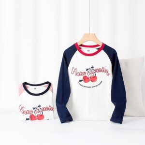 Kids Toddler Big Girls Casual Cute Alphabet Print Long Sleeve T-Shirt