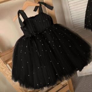 Kids Toddler Girls Casual Cute Mesh Tutu Strap Dress