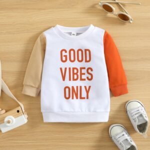 Kids Toddler Girls Boy Fashion Fall/Winter Long Sleeve Sweatshirt